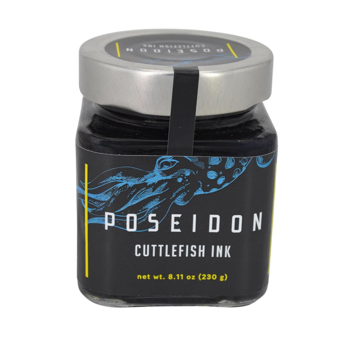 Poseidon Cuttlefish Squid Ink, Tinta Calamar, Nero di seppia, 230 g/ 8.11 oz ea jar from Sardinia Italy