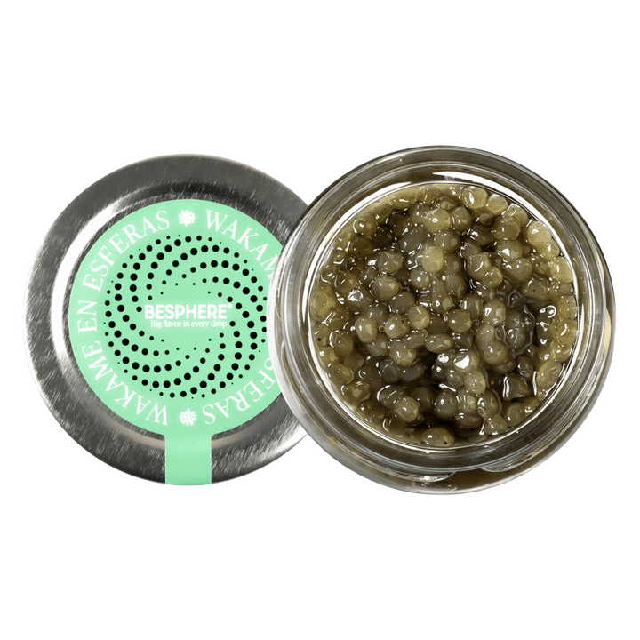 BESPHERE - Wakame Caviar Shaped Pearls - 7 oz - Excellent for Sushi Topping