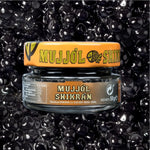 Eurocaviar - Shikran - Sampler Pack – 4 x 1.76 oz Caviar Pearls: Mullet Roe Black, Mullet Roe Red, Smoked Salmon, Anchovies + 200 ml Alcohol-Free Champagne – Premium Gourmet Gift Set for All Occasions [Premium Caviar Alternative]