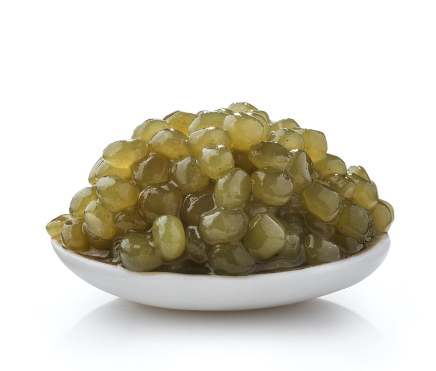 BESPHERE Vegan Caviar Pearls - Gourmet Seaweed Caviar - Exquisite Alga Codium Seaweed Pearls 1.76 oz - Delicate Spheres with Concentrated Barnacle Seaweed Taste - Ideal for Foodies